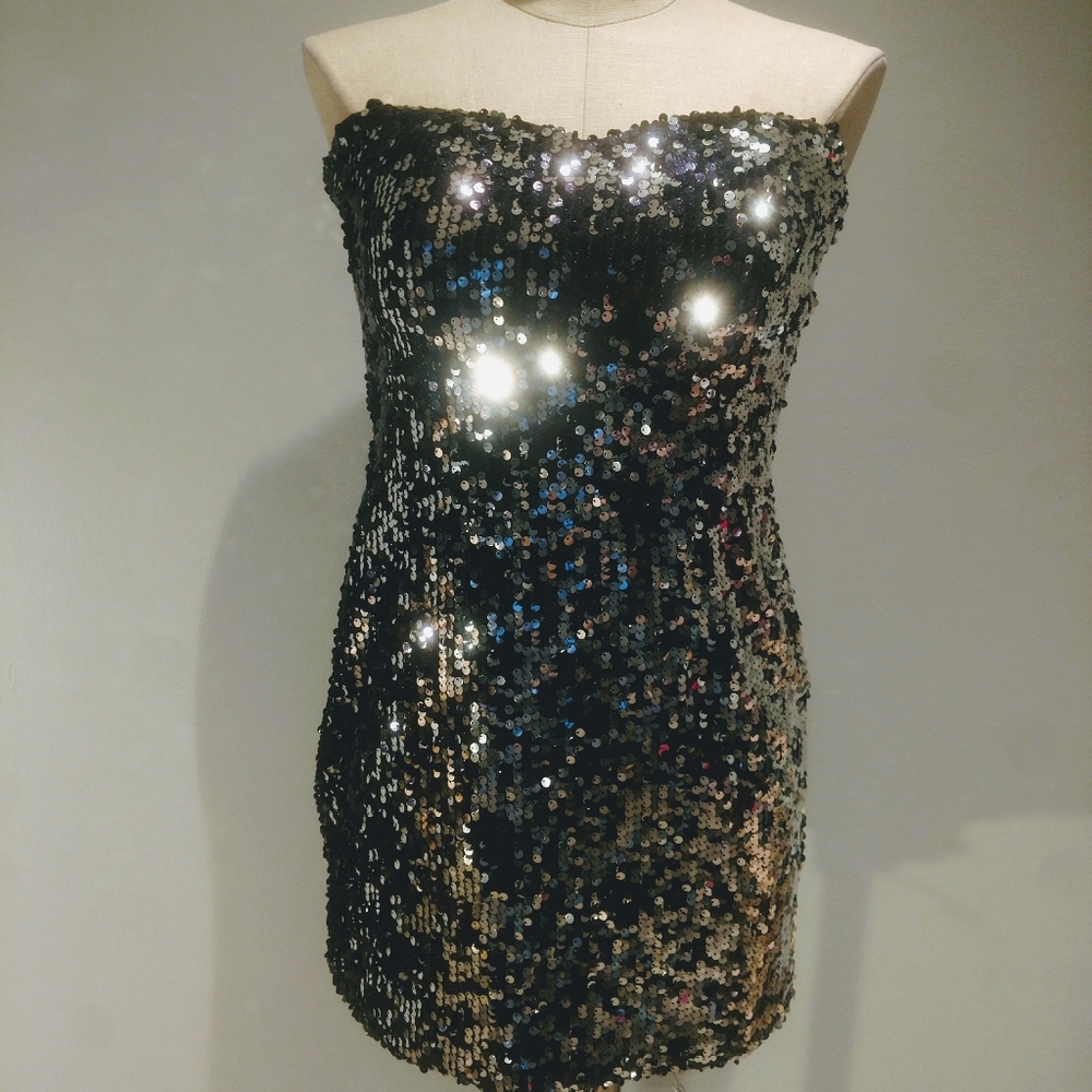 Strapless Sequin Dress *Offers Are Welcome!*